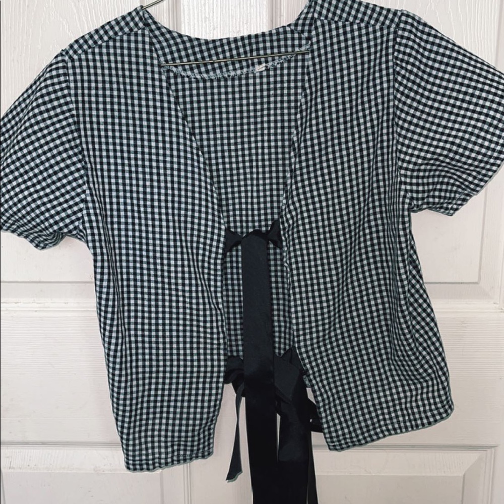 Aesthetic checkered shirt